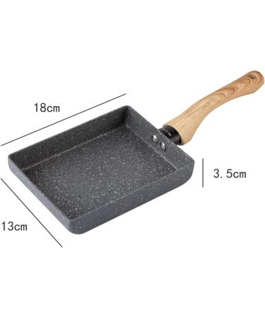 VIDOJI Pan Practical Non-Stick Tamagoyaki Omelette Frying Pan Meat Pie Pancake Frying Pan Pots Kitchen Cookwares for Household Breakfast - Buy Online on GoSupps.com