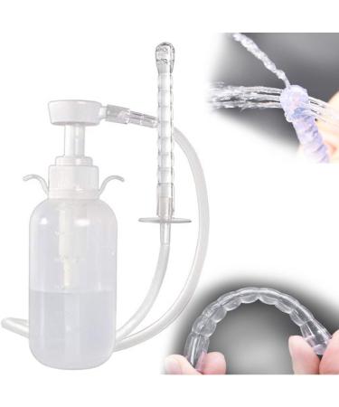 Vaginal Cleansing System | Reusable Vagina Douche Cleaner & Anal Douche Kit | 300ml Safe Manual Pressure Enemas for Women - Buy Online on GoSupps.com