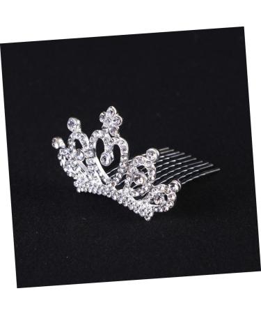 FRCOLOR Hair Comb Headgear Eye-catching Headpiece Cosplay Accessories Rhinestone Headpiece Diamond Headgear Rhinestone Headgear Tiara Child Small Crown - Buy Online on GoSupps.com
