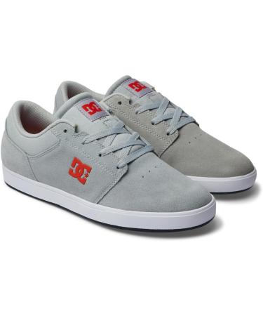 DC Shoes Men's Crisis 2 Sneaker - 42 EU Grey White | Shop Internationally for the Best Style and Comfort - Buy Online on GoSupps.com