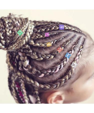 Uonlytech Dreadlocks Braiding Bead Colorful Hair Braid Rings Dreadlocks Metal Hair Cuffs Hair Pendants Decoration Clips Delicate Hair Coils Braiding Hair Cuffs Assorted Hair Jewelry Braids - Buy Online on GoSupps.com