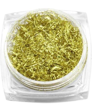 DIY Nail Decorating Sticker Manicure Nail Art Foils Nail Foils 3D Gold Flakes Gold Silver Foil Mesh(20) - Buy Online on GoSupps.com