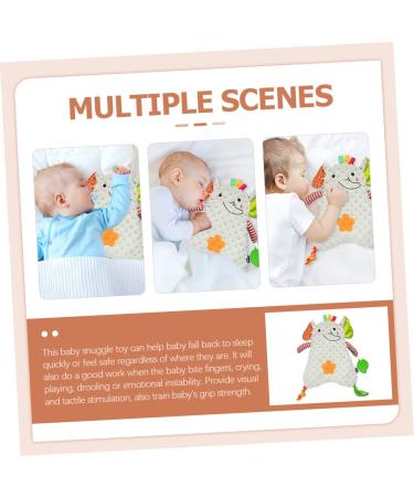 Buy Toyandona 2 Pack Animal Cuddling Towels - Perfect Baby Gift - Muslin Elephant Pacifier & Comfort Towel for Spit-Up & Cuddling | International Shipping - Buy Online on GoSupps.com