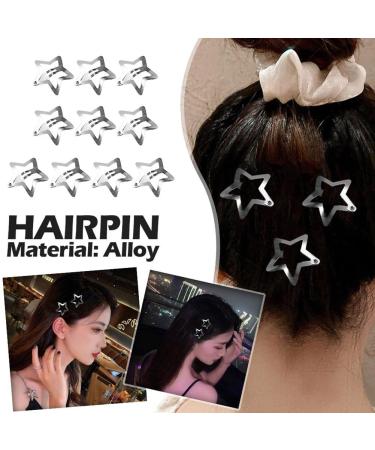 Star Shape Hair Clips - Non Slip Metal Barrettes for Girls (5/10/20pcs) - Cute Hairpins - Buy Online on GoSupps.com