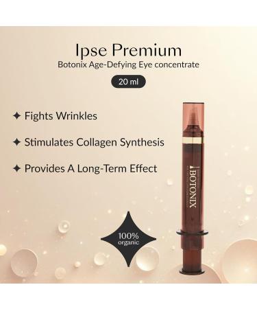 IPSE Botonix Korean 24K Gold Eye Serum - Anti-Aging Firming Treatment with SNAP-8 Complex | Reduces Fine Lines & Wrinkles | Collagen Boosting 20ml - Buy Online on GoSupps.com