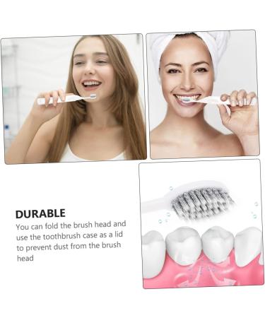 JECOMPRIS Portable Toothbrush Set Compact Travel Toothbrush for Kids | Foldable Manual Toothbrush | Ideal Gift for Travel - Buy Online on GoSupps.com