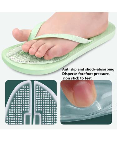 Gel Metatarsal Pads for Flip-Flops | Anti-Slip Forefoot Cushions for Men & Women - 2 Pairs - Buy Online on GoSupps.com