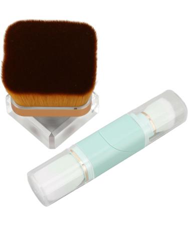 Liquid Foundation Brush Double Ended Makeup Brush Soft Hair Die Casting Strong Powder Grasping 2pcs for Home Use - Buy Online on GoSupps.com