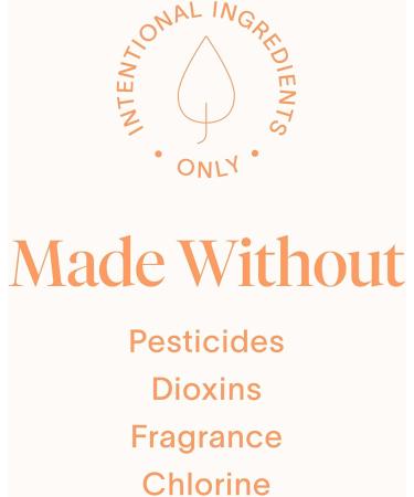 Cora Organic Super Absorbency Tampons - 100% Cotton Core, Unscented, BPA-Free Compact Applicator - Leak Protection, Easy Insertion, Non-Toxic - 36 Count - Buy Online on GoSupps.com