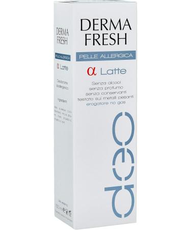  Dermafresh DERMAFRESH Alfa Latte hypoallergenic deodorant milk neutralises bad odours and gives long freshness alcohol-free fragrance-free 100 ml - Buy Online on GoSupps.com