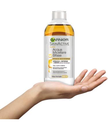 Garnier Water Micelles Biphases with Argan Oil Effective on Trick Waterproof 400ml Pack of 3 - Buy Online on GoSupps.com