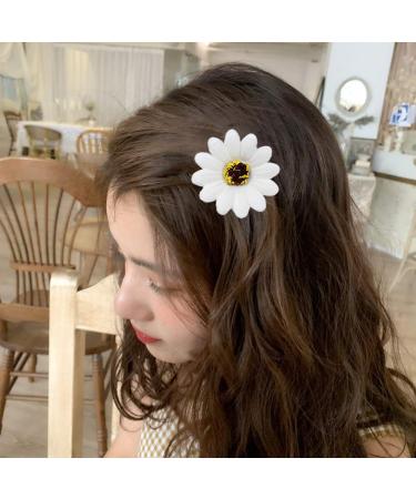 inSowni 25 Pack Hawaiian Wedding Sunflower Daisy Alligator Hair Clips for Women and Girls - Buy Online on GoSupps.com