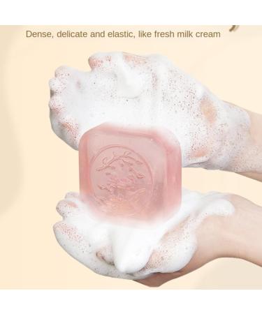 Natural Handmade Soap with Sandalwood & Sea Buckthorn Oil - Luxurious Lavender Fragrance Perfect for Skincare & Wedding Gifts - Buy Online on GoSupps.com