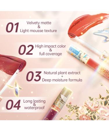 Catkin Semi Matte Liquid Lipstick - High Pigmented Waterproof Lip Gloss for Women - Long Lasting Moisturizing Velvet Effect (C03) - International Shipping Available - Buy Online on GoSupps.com