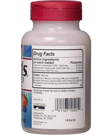 Buy Rolaids Advanced Tabs Mixed Berry 60ct - International Shipping Available | Fast Relief & Great Value - Buy Online on GoSupps.com