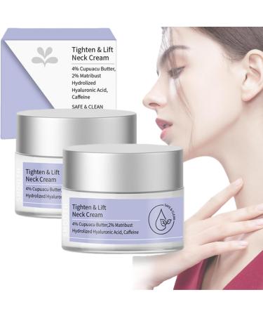 2024 New Neck Firming Cream - Tighten & Lift Firming Neck Cream - Advanced Tightening Moisturizer for Firm Youthful Skin - 50ml (2PCs)