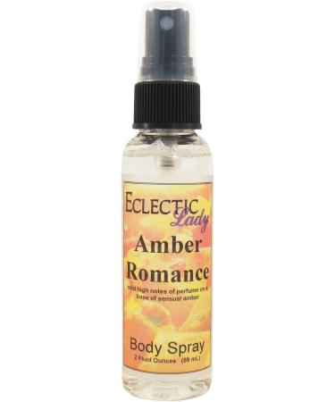Amber Romance Body Spray 2 ounces Body Mist for Women with Clean Light & Gentle Fragrance Long Lasting Perfume with Comforting Scent for Men & Women Cologne with Soft Subtle Aroma For Daily Use 2 Fl Oz (Pack of 1)