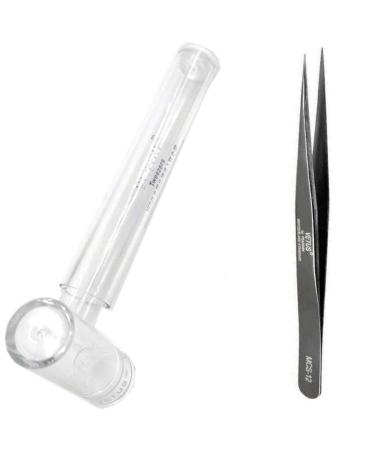 Vetus Eyelash Tweezers Set for Extensions & Volume Technique - 4x MCS-12 to MCS-19 | Premium Grey Tweezers for Precision Application - International Shipping Available - Buy Online on GoSupps.com
