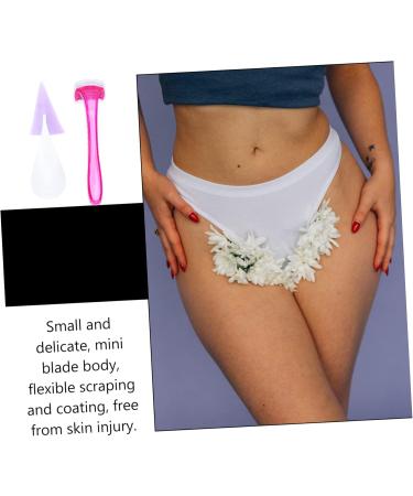 FOMIYES 4 Sets Electric Shaver & Hand Scissors for Women - Portable Private Parts Trimming Razor in Assorted Colors - Buy Online on GoSupps.com