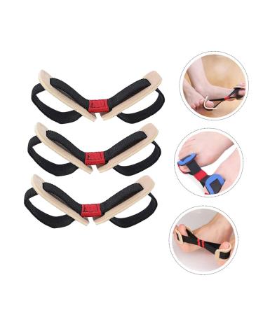 DECHOUS 3pcs Toe Strap Elastic Exercise Bands Thumb Brace Toe Stretcher Band Toe Alignment Sling Splint Foot Band Hallux Valgus Band Toe Exerciser Lawn Eversion Elastic Band - Buy Online on GoSupps.com