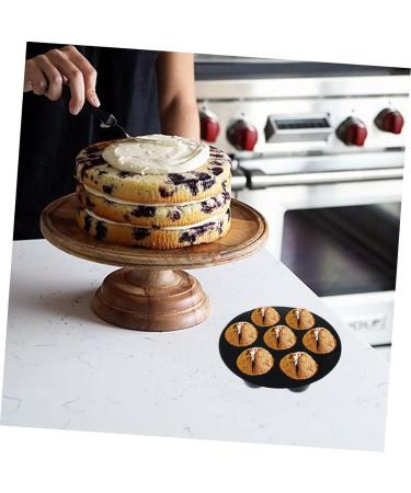 4 Pcs Silicone Cake Cup Airfryer Air Fryer Silicone Molds 7 Holes Muffin Molds Muffin Cake Cups Muffin Baking Cup Cake Mould Kitchen Baking Molds Cake Mold Popsicle 17.7X17.7X4CMx2pcs Blackx2pcs - Buy Online on GoSupps.com