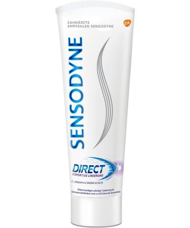 Sensodyne Direct Toothpaste - Immediate Pain Relief for Sensitivity | 75ml (3-Pack) - Fast-Acting Formula - Buy Online on GoSupps.com