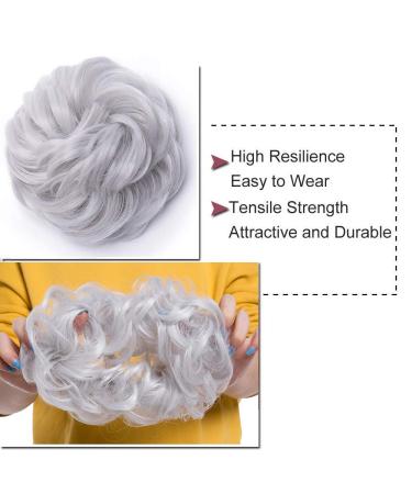 Buy Lady Outlet Mall Silver Grey Hair Extensions 40g | Premium Quality International Shipping - Buy Online on GoSupps.com