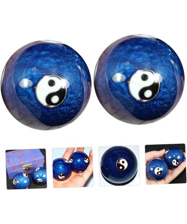 Lurrose Health Massage Handball Set - Exercise Meditation Baoding Balls for Fitness & Stress Relief - Buy Online on GoSupps.com