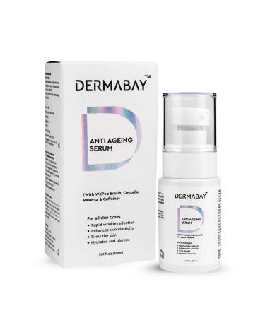 Dermabay Anti Ageing Serum Luxuriate in the transformative embrace of our potent elixir delivering timeless radiance for all skin types unveiling a renewed and ageless complexion.