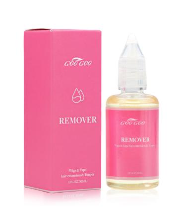 GOO GOO Tape in Extension Remover Wig Glue Remover Tape in Hair Extensions Adhesive Remover Removes Hair Glue Wig Tape Double Sided Extension Tape Fast Acting Hair Extensions Remover