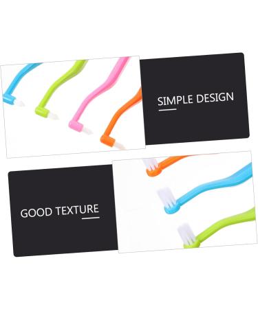 Ultechnovo Double Head Toothbrush Set - 4 Portable Toothbrushes for Braces | Gap Brush & Travel Accessories - Buy Online on GoSupps.com