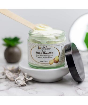 LoveShea Unscented Souffle Whipped Organic Shea Butter