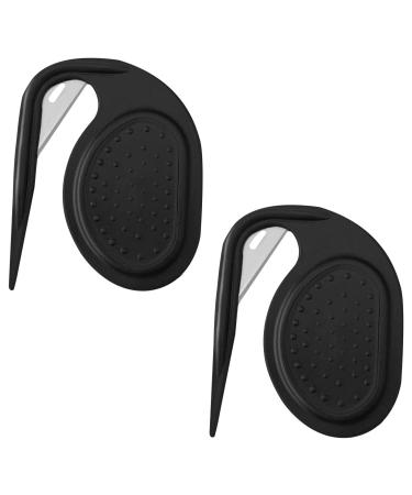 2 pieces of knot comb tool Pet Knotting Comb hair removal tool hair removal comb for cat dog pet combs pet needs to remove matted hair black - Buy Online on GoSupps.com