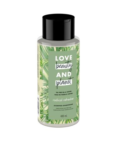 Buy Love Beauty and Planet Tea Tree Oil & Vetiver Shampoo 400ml - Nourishing & Eco-Friendly Hair Care - Buy Online on GoSupps.com