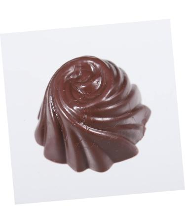 ifundom 16 Pcs Simulation Chocolate Maker Desktop Decor Small Multi-function Chocolate Model Wrappers Charms Candy Photo Cookies Chocolate Art Charms Fake Food Props Taste Pvc Truffle 3d - Buy Online on GoSupps.com