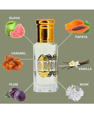 INTENSE OUD Noble Fruits Perfume Oil 12ML (0.40 OZ) With Black Gift Box Exotic Fruits Sweet Caramel & Smooth Musk. - Buy Online on GoSupps.com