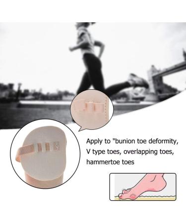 Paris Big Toes Ballenzeh Protector Pads - Thumb Toe Straightener & Separator for Crooked Toes Hammer Toe Pain Relief & Hallux Valgus Correction - Buy Online on GoSupps.com