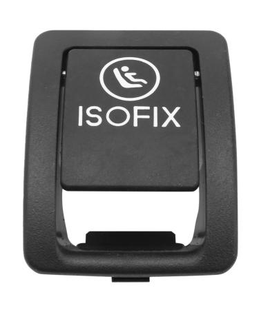 Jvareaty 2059200513 Car Seat ISOFIX Switch Cover for W205 C300 C350 C200 C180 2015-2016 Black