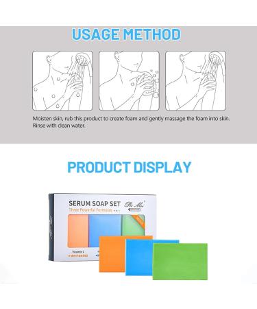 Moisturizing Face Bar Nourishing Bath Cleanser Body Scrub and Cleanser Moisture-rich Cleanser Bar with Moisturizing Properties for Women Ladies Skin Care Accessories - Buy Online on GoSupps.com