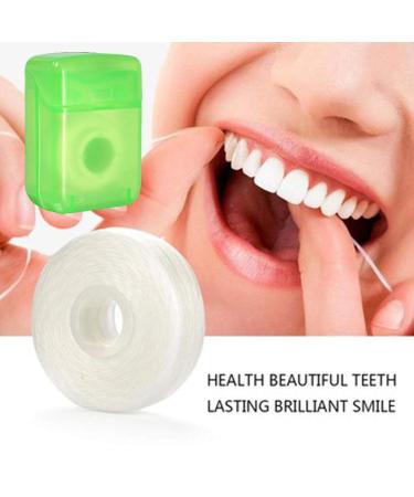 Orthodontic Braces Cleaning Kit - Portable Dental Travel Set with Interdental Brush, Dental Wax, Floss, Toothbrush Box - Green - Buy Online on GoSupps.com