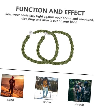 INOOMP 6 Pcs Cuff Elastic Trouser Leg Clips Bicycle Accessories Elastic Blousing Garters Elastic Boot Bands Elastic Rope Outdoor Tools Boots Rubber Bands Jungle Trouser Leg Strap Camping - Buy Online on GoSupps.com
