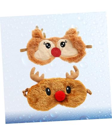 Shop Minkissy 6 Pcs Plush Blindfold Set | Men's & Kid's Eye Masks for Sleep Travel & Relaxation - Soft Cozy & Fun Designs - Buy Online on GoSupps.com