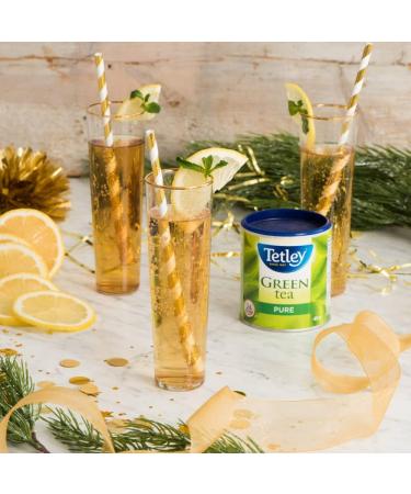 Tetley Pure Green Tea - 24 Tea Bags 48 Grams Contains Caffeine - Buy Online on GoSupps.com