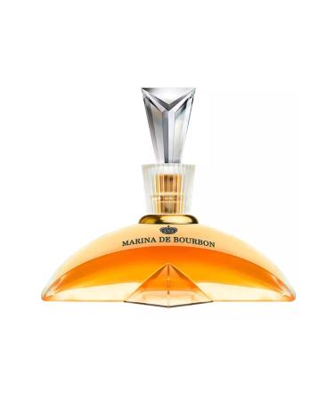 Marina de Bourbon Classique by Princesse Marina de Bourbon | Eau de Parfum Spray | Fragrance for Women | Floral and Fruity Scent with Notes of Exotic Fruits and Vanilla | 100 mL / 3.4 fl oz