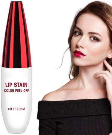 Qumiuu Peeling Lipstick Light Removable Lipstick Long Lasting Nonstick Lip Makeup Gloss Nonstick Care Lips Makeup Lipstick 1 - Buy Online on GoSupps.com