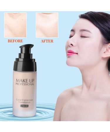 Sonew BB Cream Foundation Bare Makeup Concealer Light/Medium Skin for Face Moisturizer Conceal UV Skin Isolation Dust(2#) - Buy Online on GoSupps.com