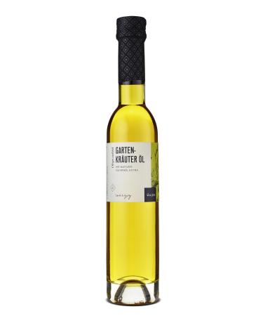 Wajos Garden Herb Oil 250ml vegan olive oil preparation with extra virgin olive oil. Oil vinegar & dressings
