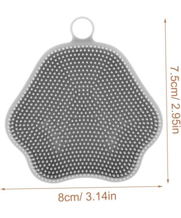 DOITOOL Face Brush Makeup Brush Face Washing Cleaner Women Facial Brush Cleansing Facial Brush Deep Cleaning Brush Cleanse Exfoliator Exfoliating Brush Man Silica Gel Scrubber - Buy Online on GoSupps.com