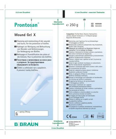 Prontosan Wound Gel XI - 250g for Cleaning & Moisturizing Acute & Chronic Wounds & Burns | International Shipping - Buy Online on GoSupps.com