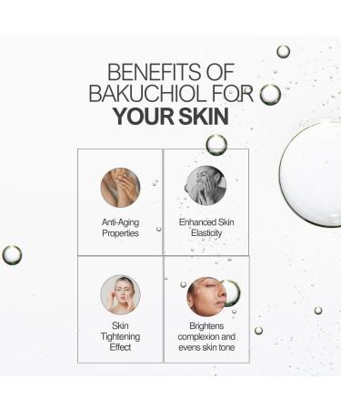 Nature Skin Shop Bakuchiol Serum - Natural Retinol Alternative for the Appearance of Fine Lines & a More Youthful Look - Gentle Pro-Aging Serum for Sensitive Skin - Buy Online on GoSupps.com